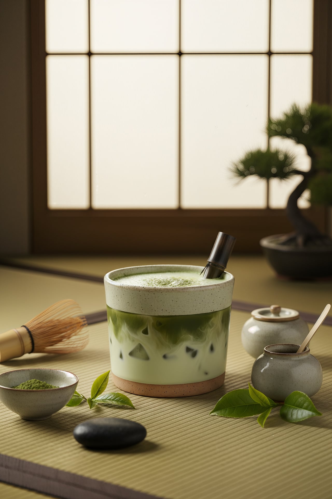 말차 라떼(Matcha Latte) 메뉴 사진 01