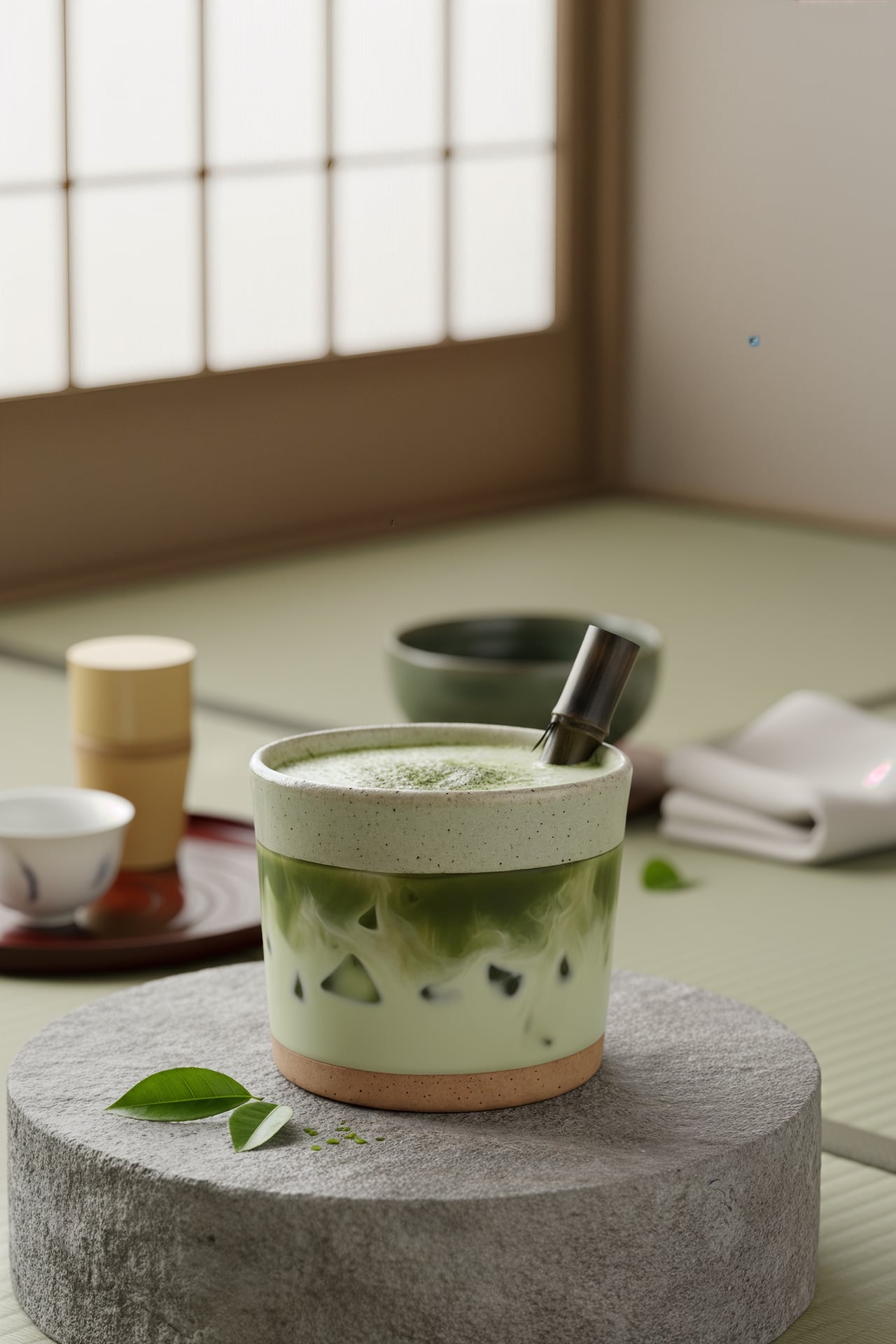 말차 라떼(Matcha Latte) 메뉴 사진 02