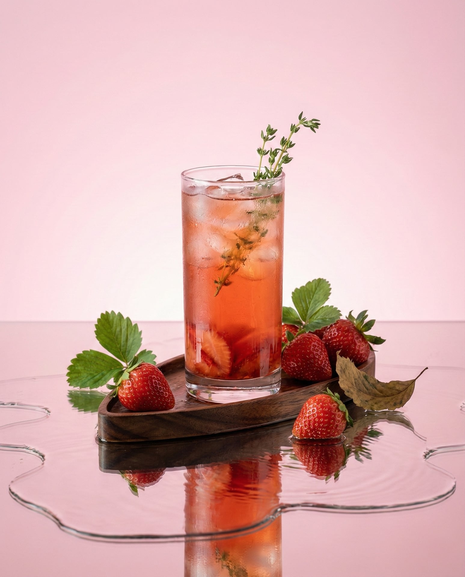 딸기 음료(Strawberry Drink) 메뉴 사진 01