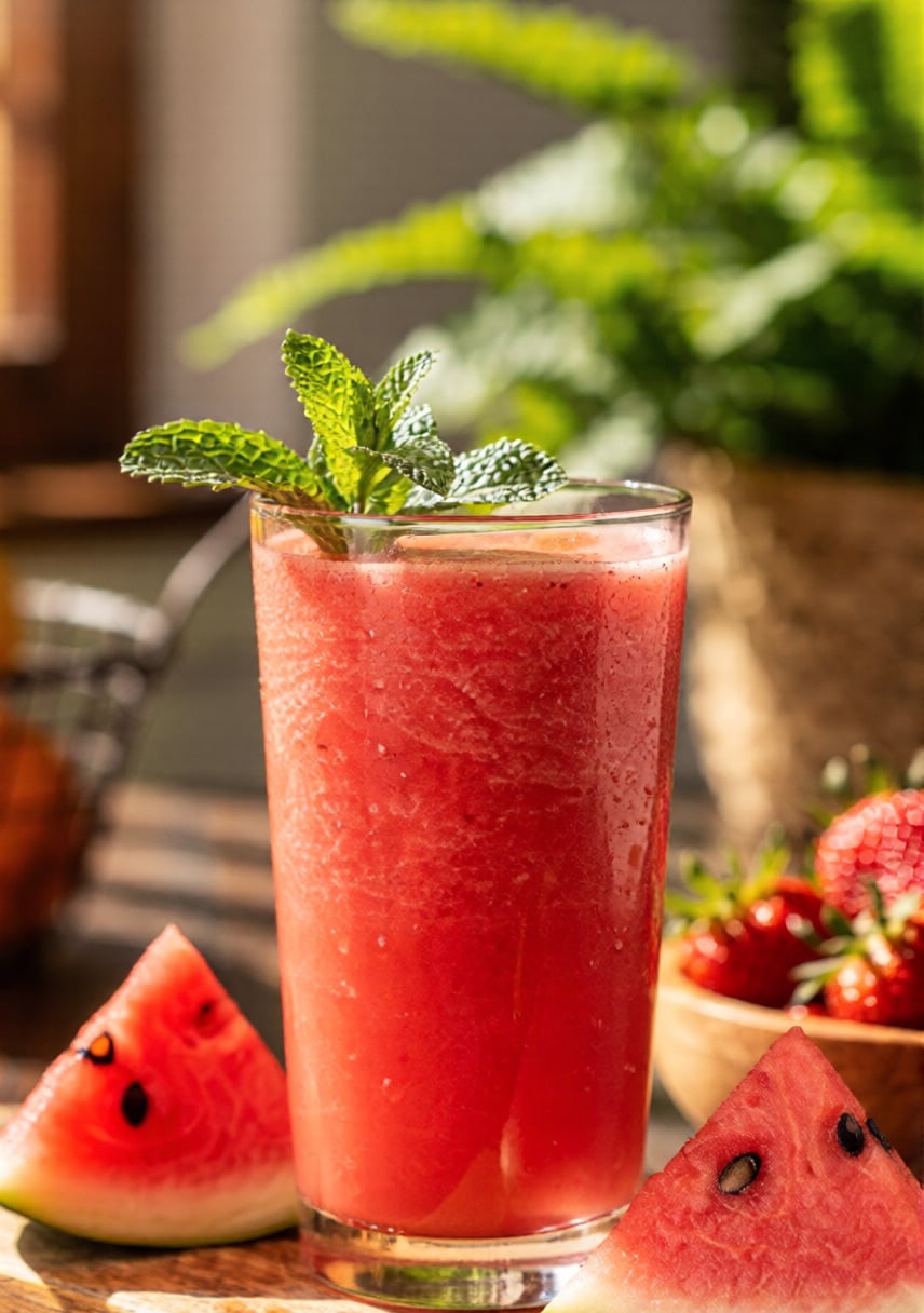수박 주스(Watermelon Juice) 메뉴 사진 06