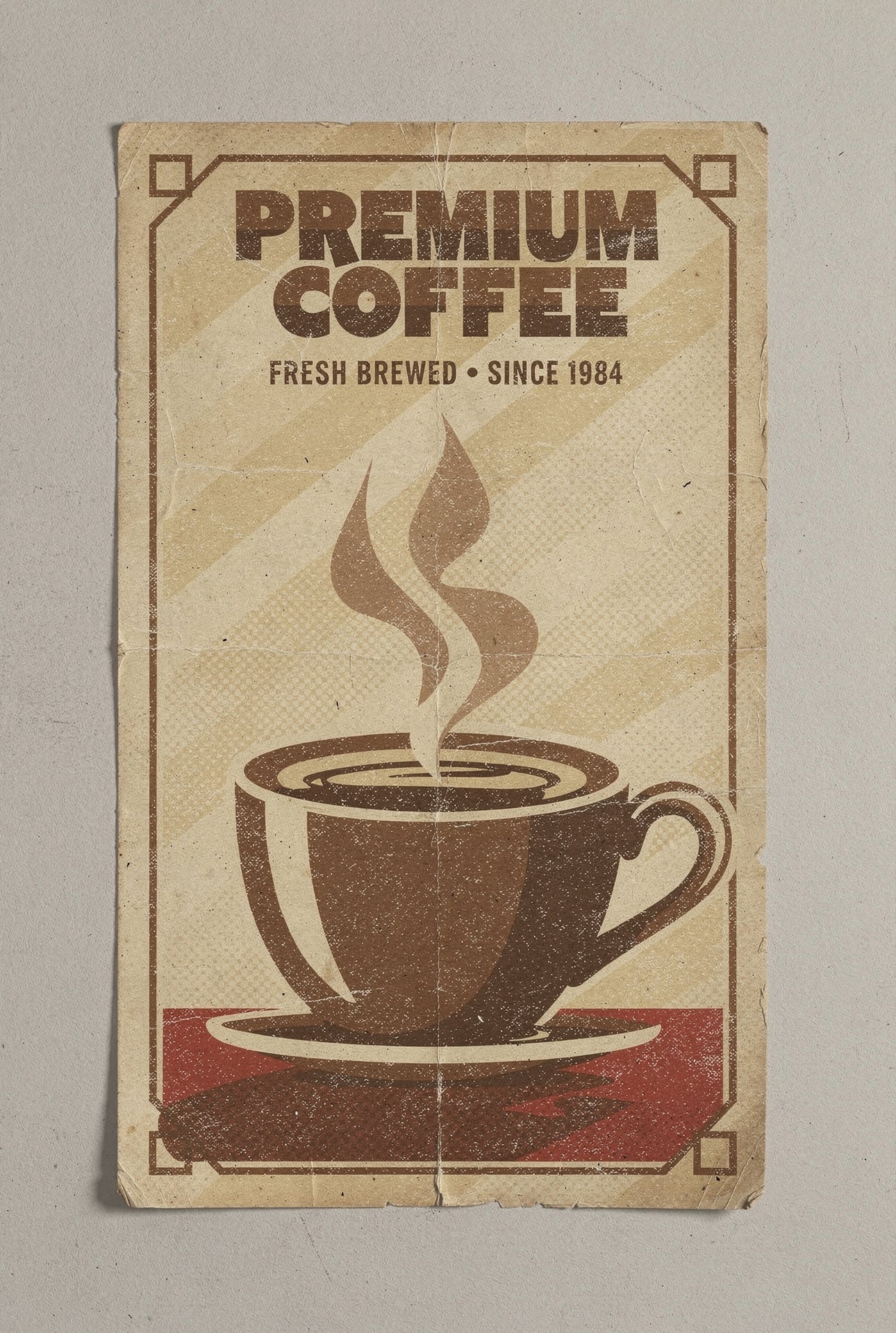 커피(Coffee) 메뉴 포스터 01