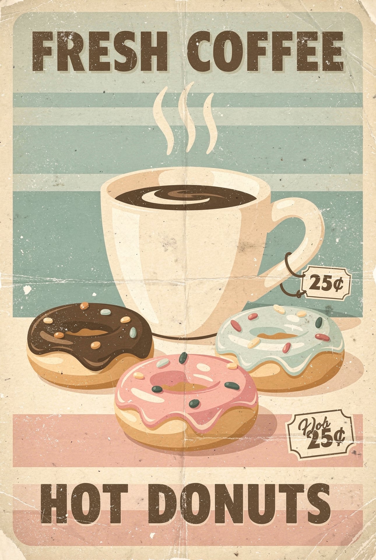 커피(Coffee) 메뉴 포스터 04