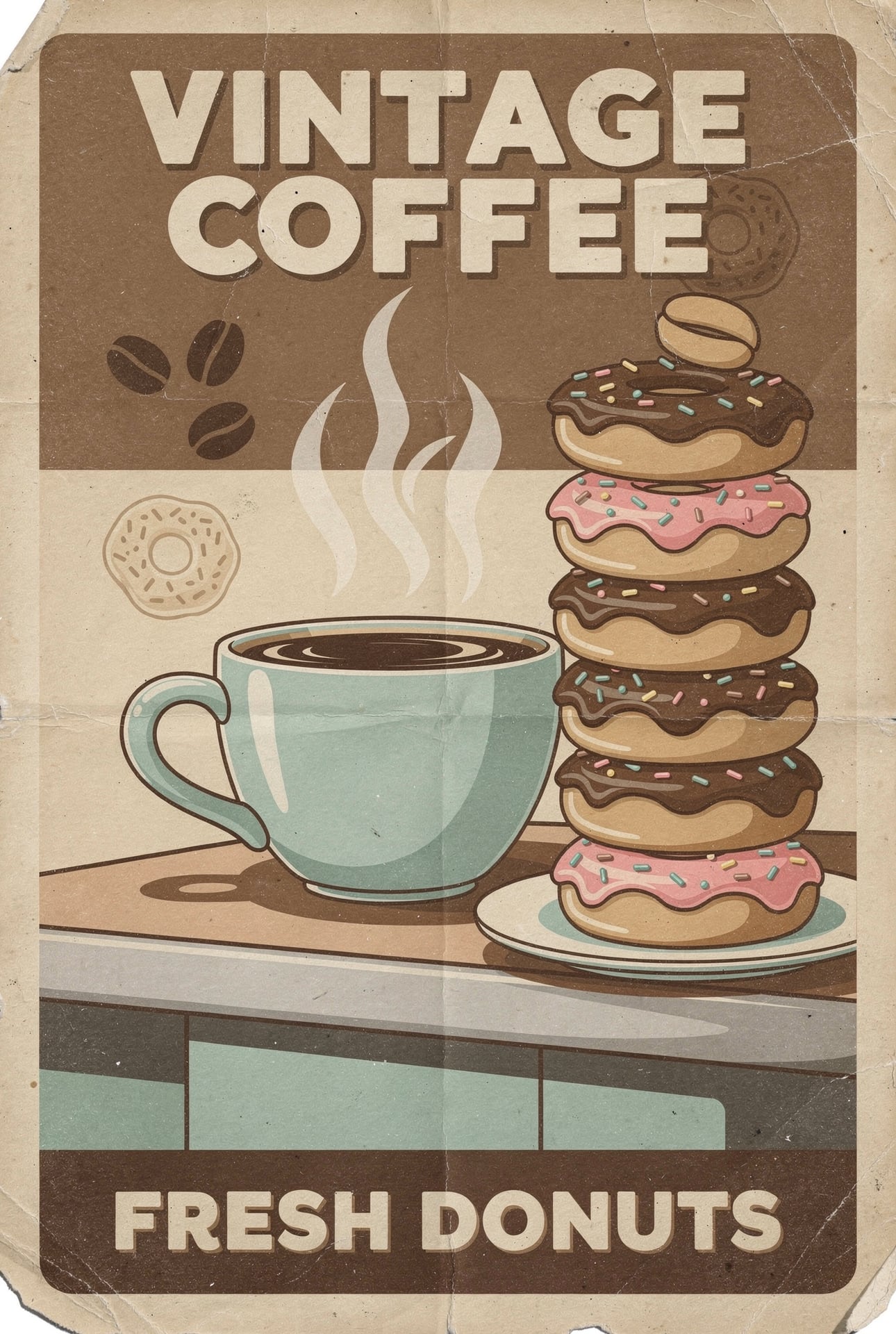 커피(Coffee) 메뉴 포스터 05