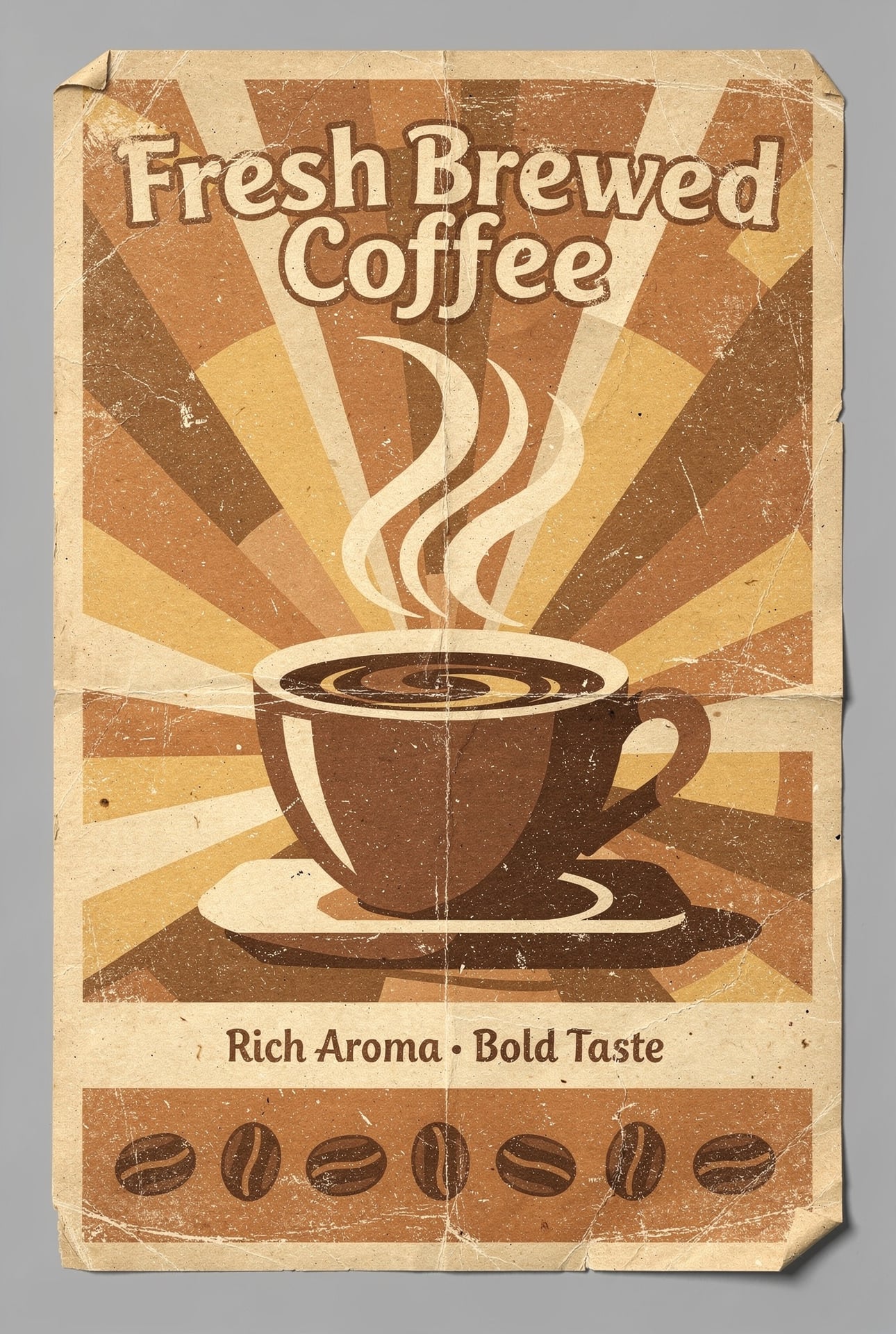 커피(Coffee) 메뉴 포스터 08